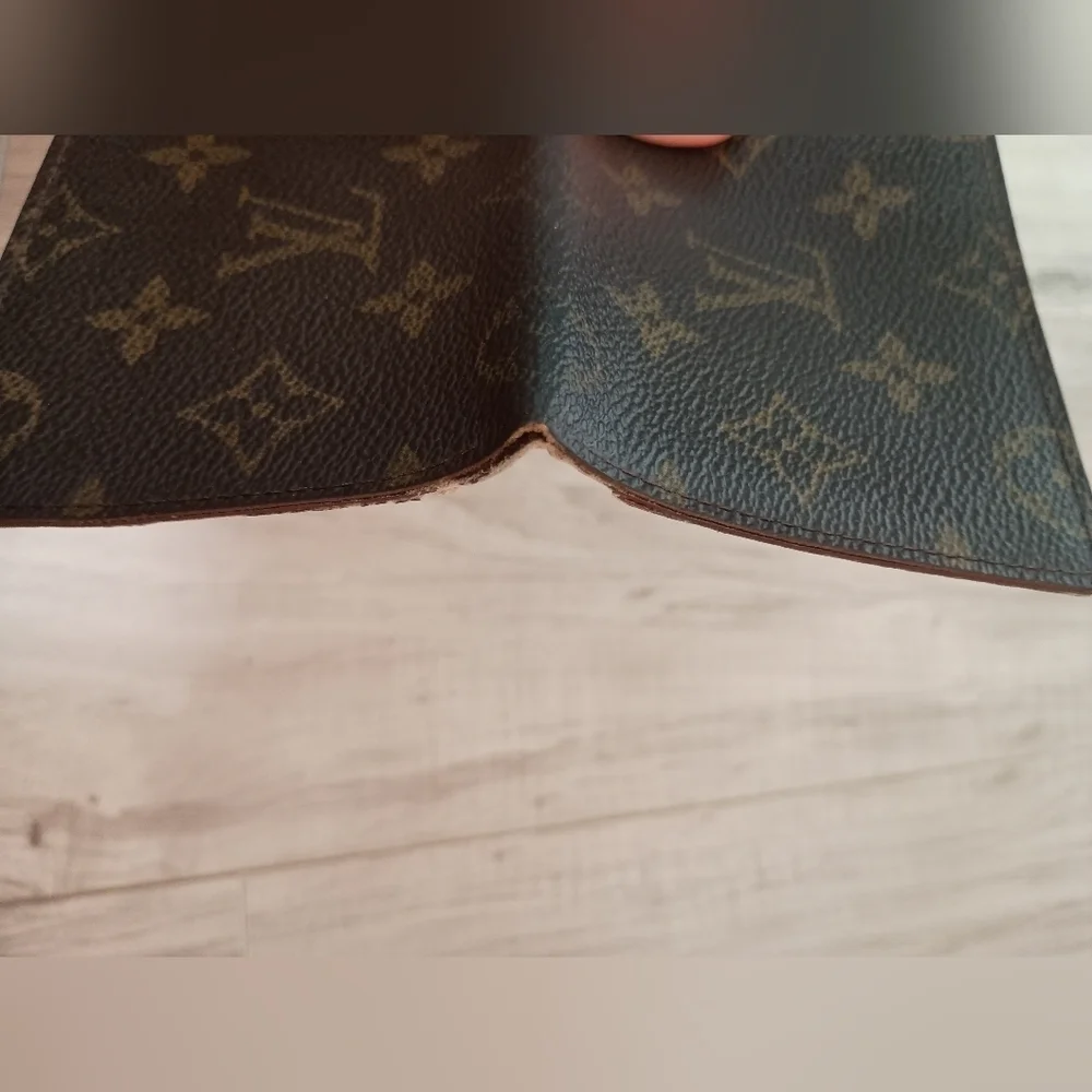AuthLouis Vuitton Monogram Canvas Porte 2 cartes Vertical Pass Card Case Wallet